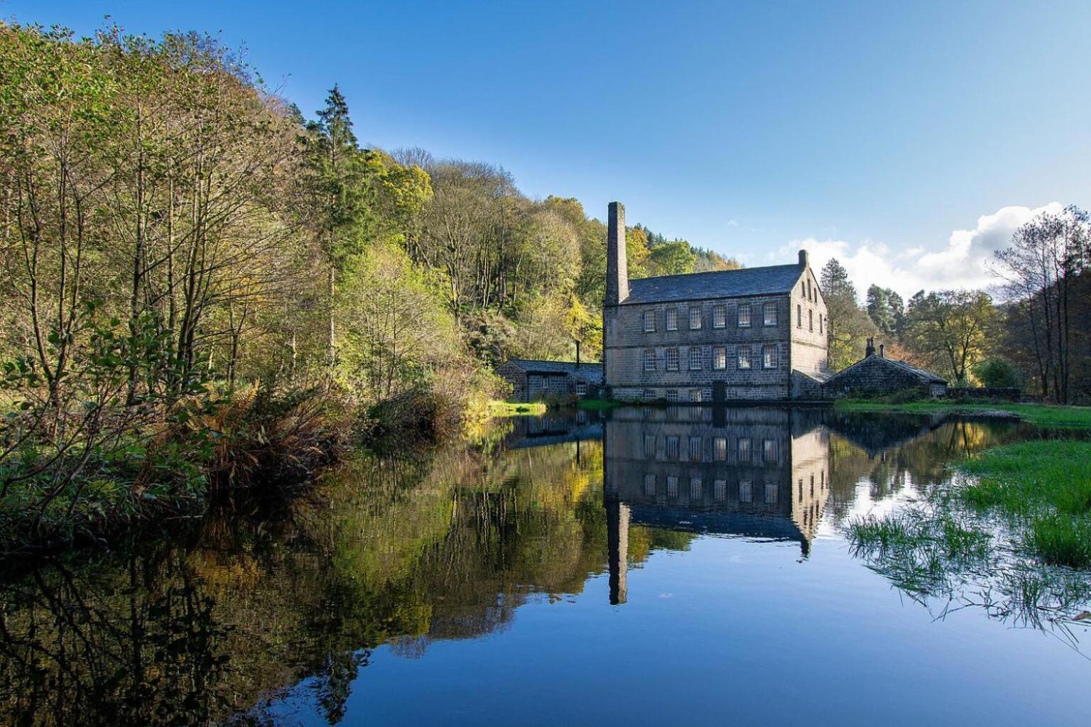 Modern River View Mytholmroyd Apartment Buitenkant foto