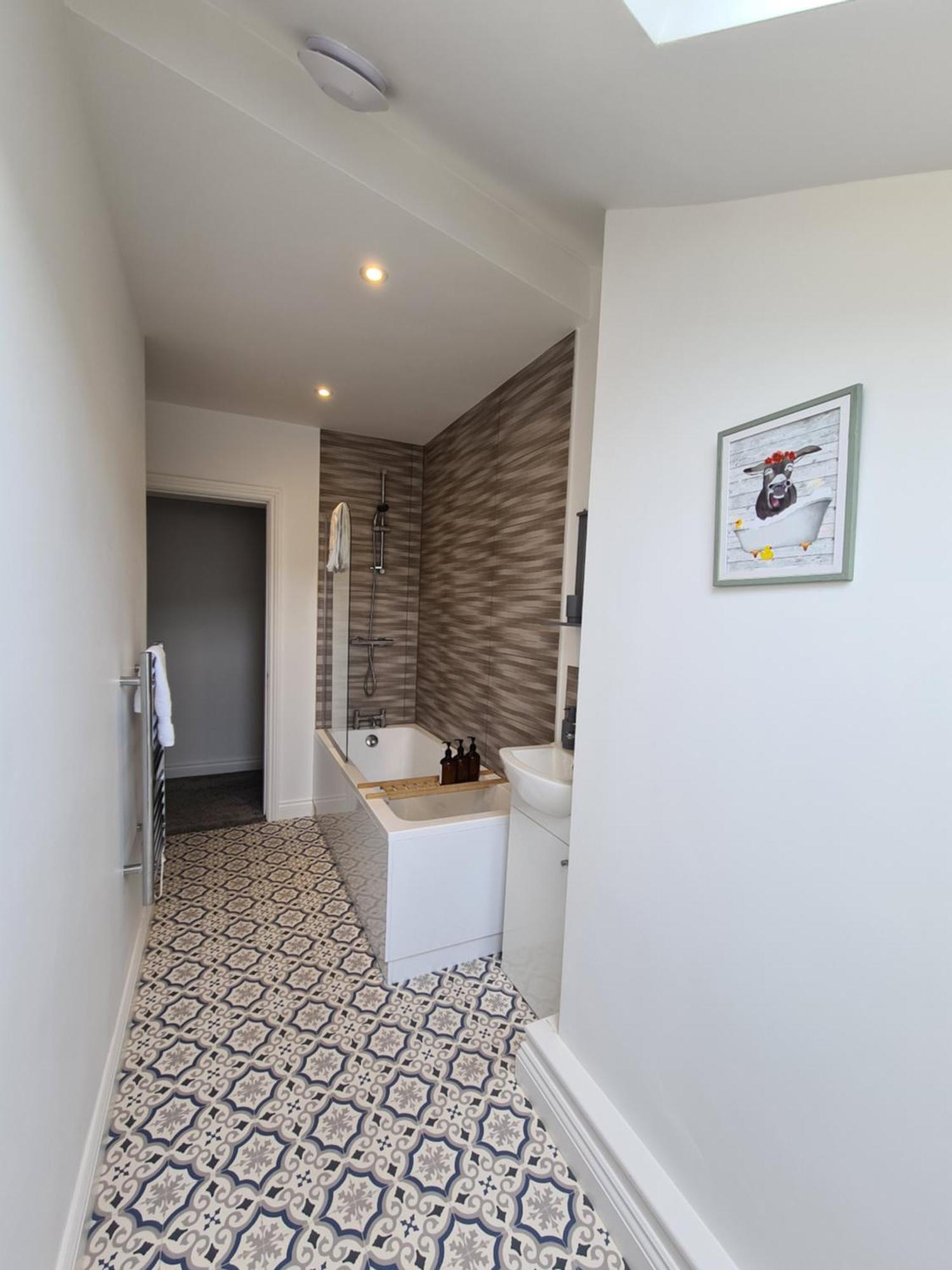 Modern River View Mytholmroyd Apartment Buitenkant foto